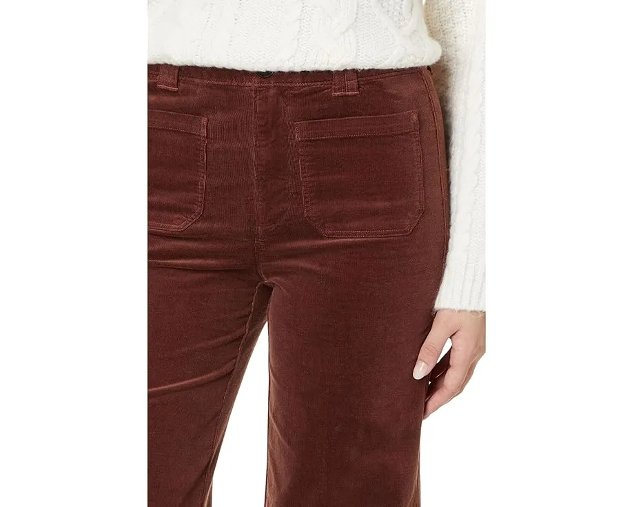 Широкие джинсы Paige Sasha 32 дюйма с накладным карманом в стирке Landslide