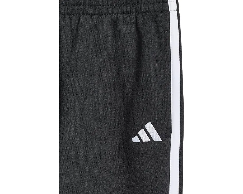Adidas детские джоггеры с утягивающим поясом и тремя полосками