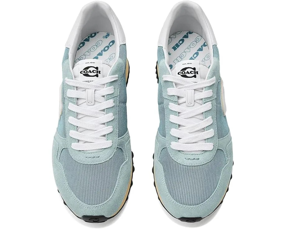 Кроссовки COACH Retro Runner из замши и кожи