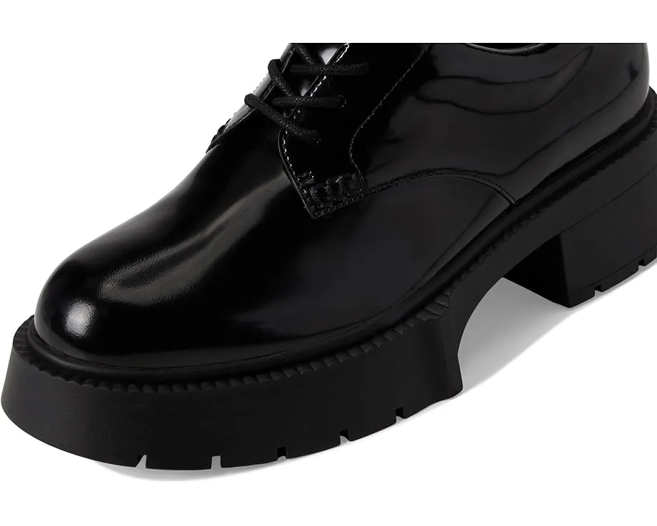 Туфли Lyla Platform Derby от COACH на платформе с кожаным верхом и шнуровкой