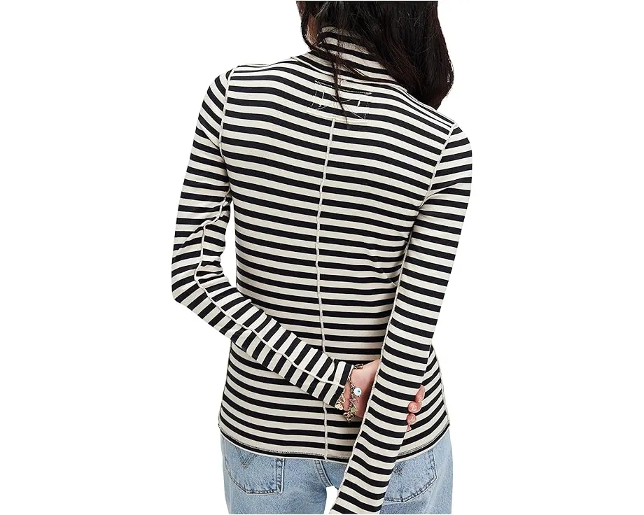 Водолазка Free People We The Free в полоску из ребристой ткани