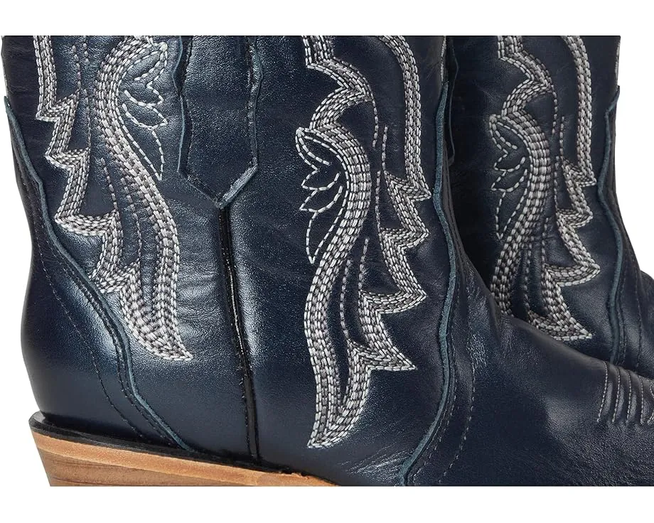 Ботинки Corral L6242 с вышивкой и каблуком кубин для легкого надевания