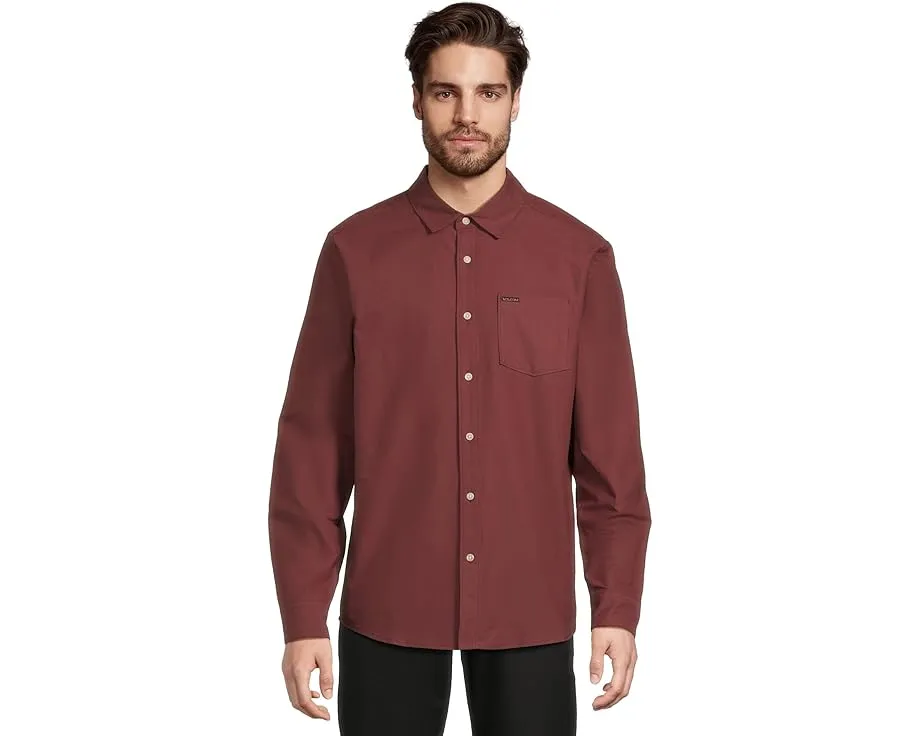 Рубашка Veeco Oxford с длинным рукавом и технологией 3XDRY Volcom