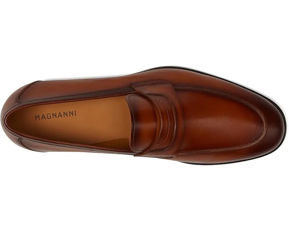 Magnanni кожаные лоферы Keagan Penny с круглым носком