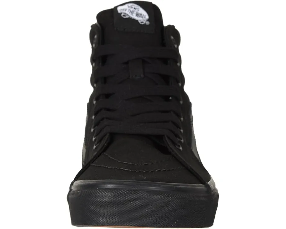 Высокие кроссовки Vans SK8-Hi с кожано-тканевым верхом и подошвой из каучука