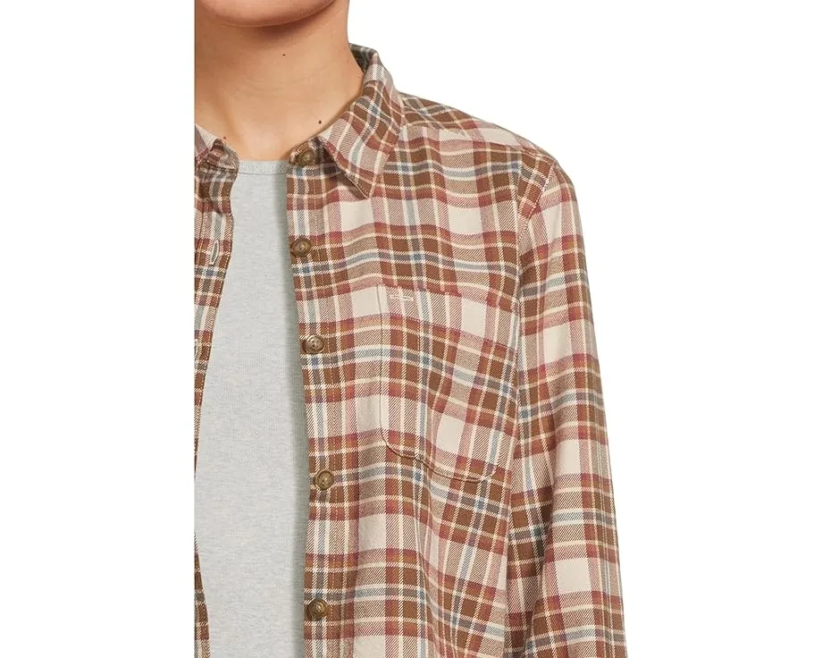 Royal Robbins оверсайз рубашка Lieback из органического хлопка в клетку
