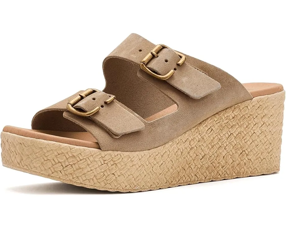 Босоножки Eric Michael Focus на танкетке с регулируемыми ремешками