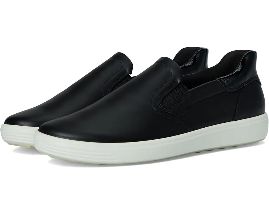 Кроссовки ECCO Soft 7 Easy Slip-On с эластичными вставками и технологией FLUIDFORM