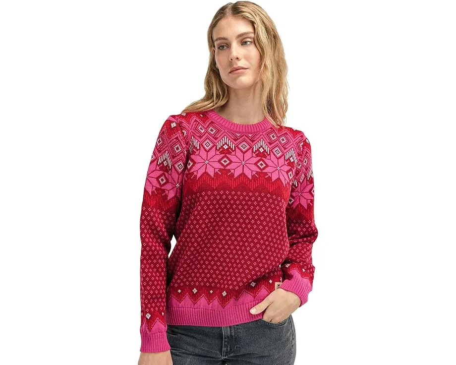 Женский свитер Dale of Norway Vilja из шерсти с норвежским узором
