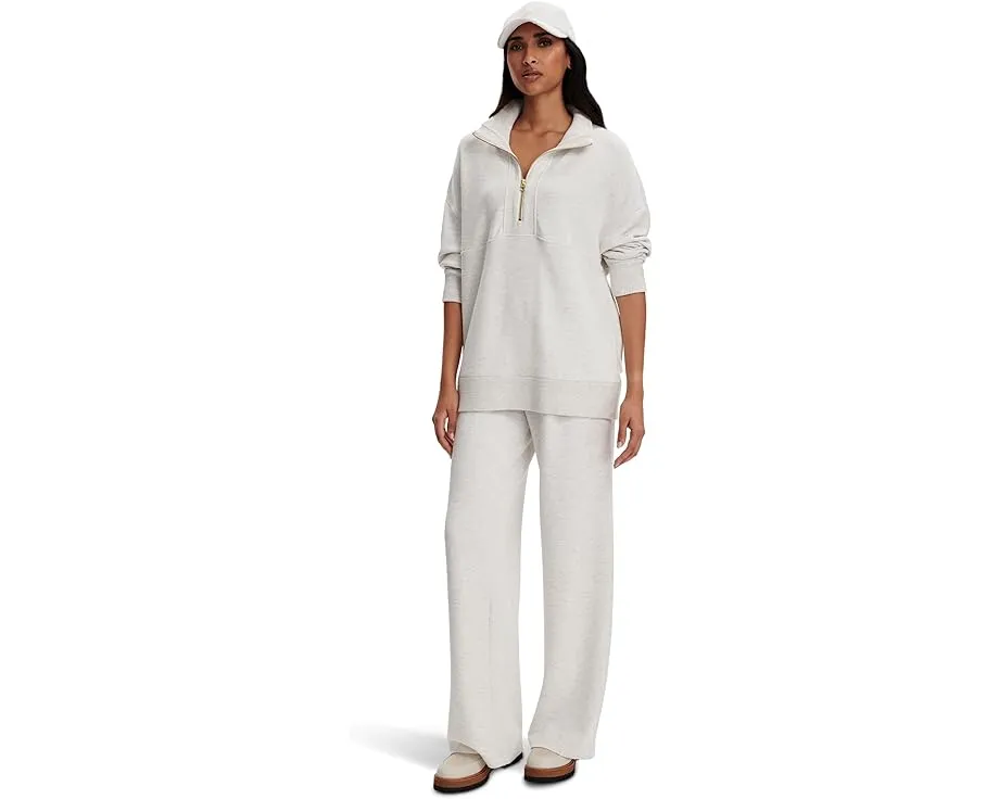 Длинный свитшот Varley Molly с полузастежкой молнией