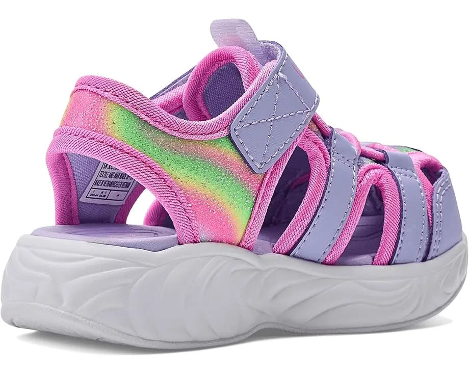 Детские сандалии SKECHERS KIDS Unicorn Dreams с подсветкой для малышей