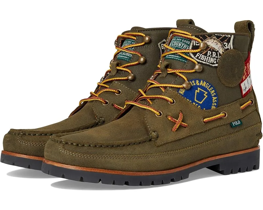 Ботинки Polo Ralph Lauren Ranger Mid с искусственным мехом и шнуровкой