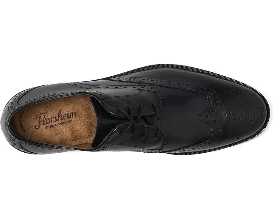 Оксфорды Florsheim Montinaro Wingtip с кожаным верхом и память формы
