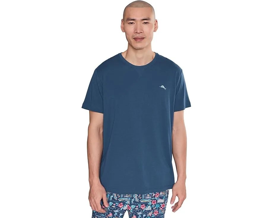 Футболка Tommy Bahama из хлопка и модала с коротким рукавом