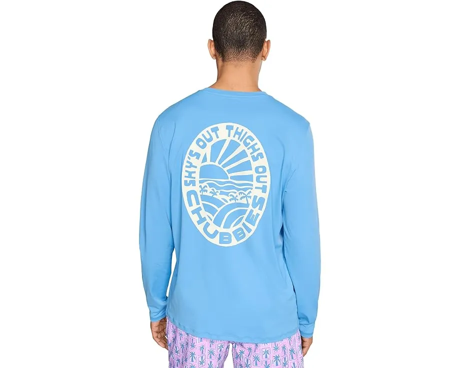 Толстовка Chubbies The Sunny Tomorrow с защитой UPF 50+ и влагоотводящей тканью