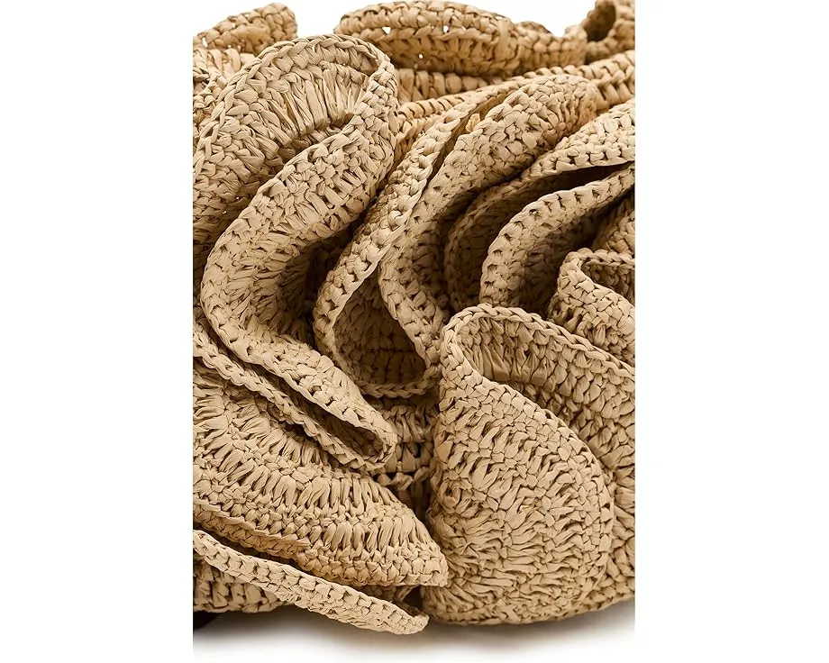 Сумка через плечо Flower Raffia от FARM Rio