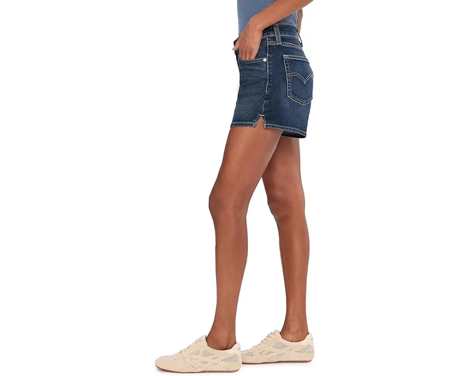Шорты Levi's A-Line с завышенной талией и запахом из 100% хлопка