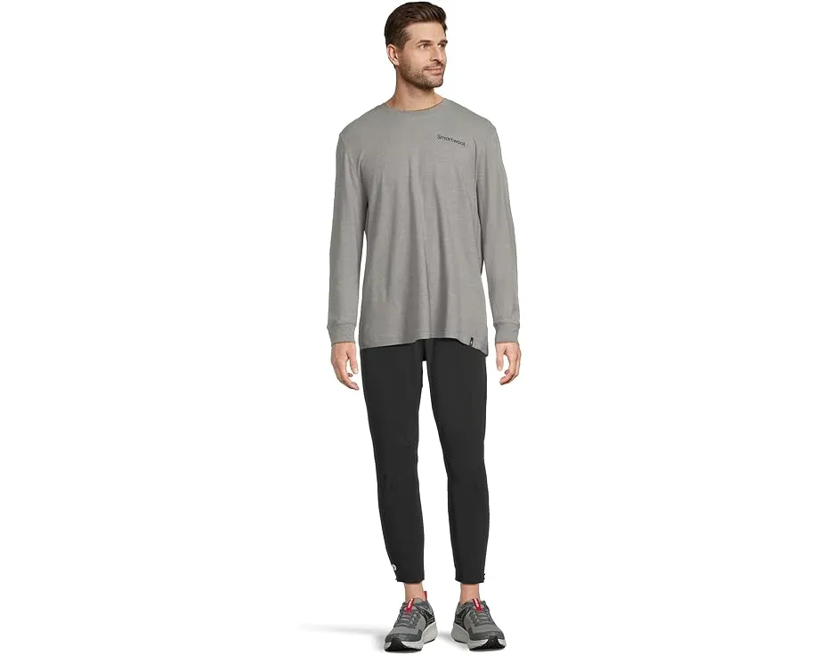 Футболка Smartwool Gondola View Long Sleeve Graphic Tee с принтом на спине