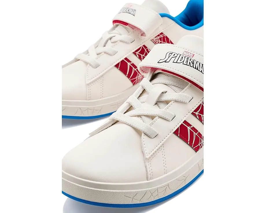 Детские кроссовки adidas Marvel Spider-Man Grand Court с эластичными шнурками