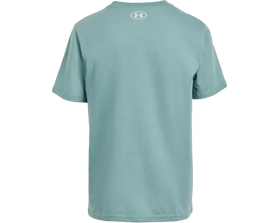 Футболка Under Armour Kids с тематическим принтом и технологией отвода влаги