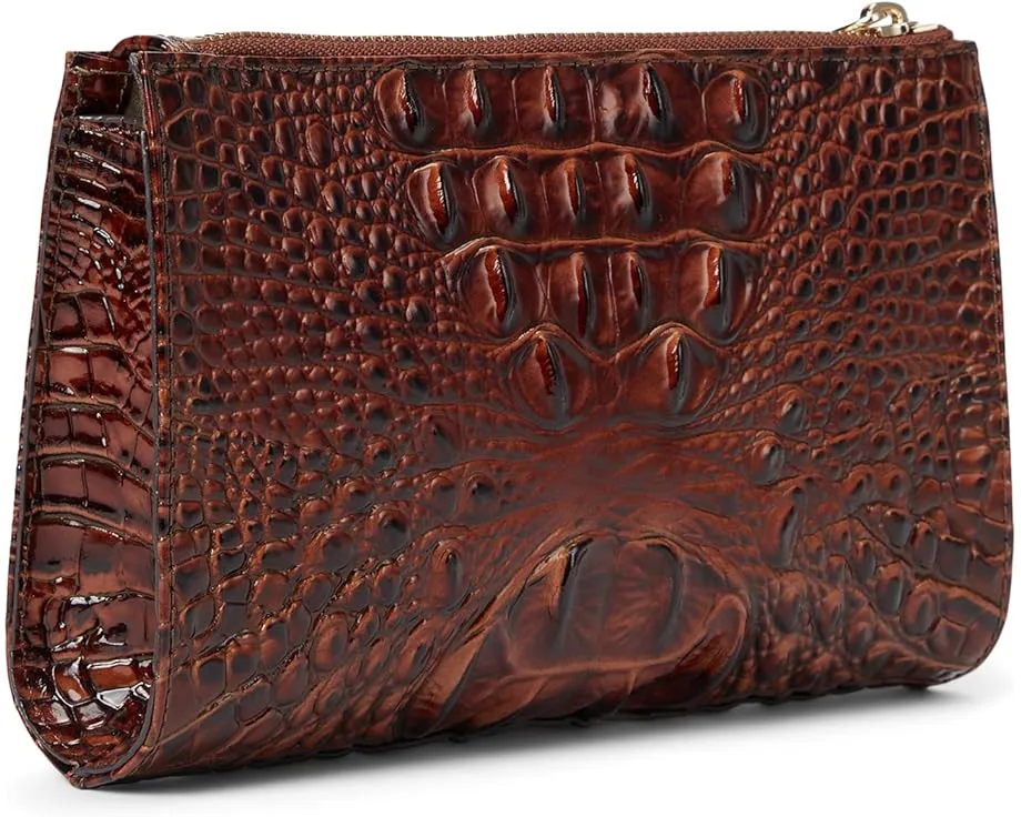 Brahmin Melbourne Daisy клатч на молнии с ремешком на запястье