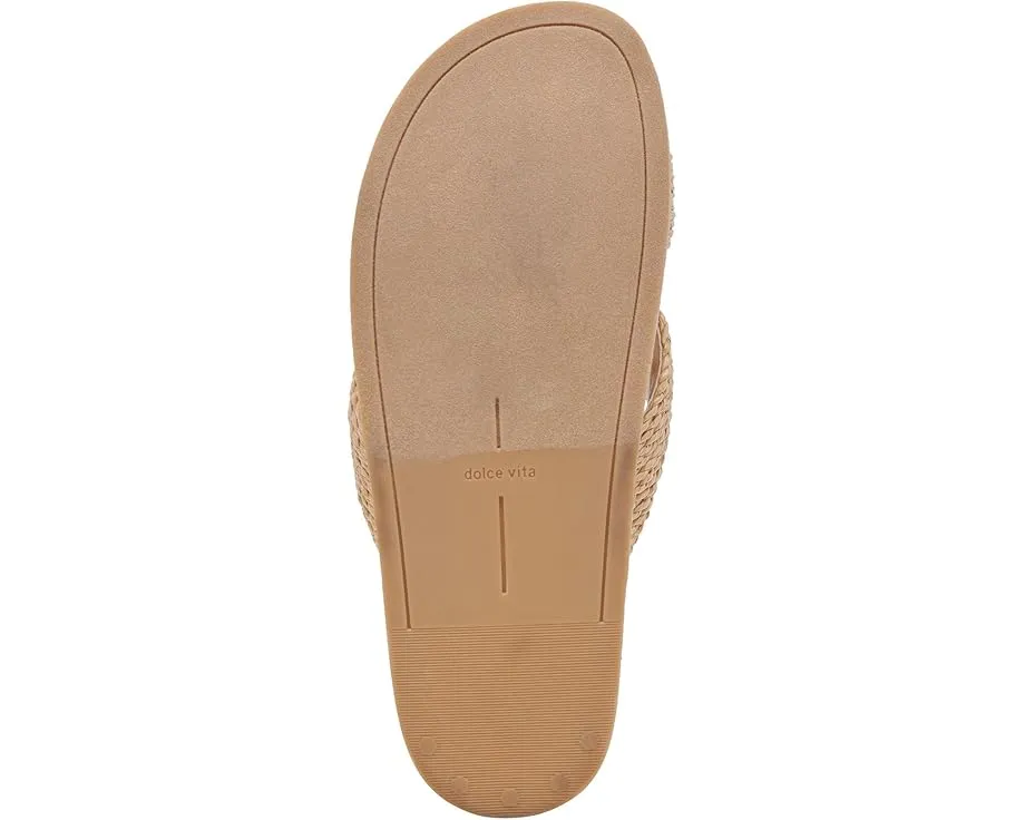 Балетки Dolce Vita Selda с контурной стелькой и ремешками из рафии
