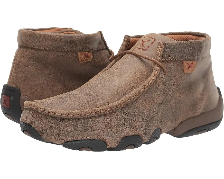 Чукка ботинки Twisted X WDM0001 из цельнозерновой кожи с противоскользящей подошвой