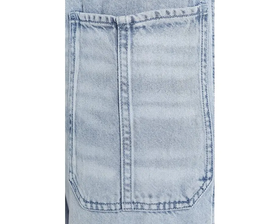 Splendid джинсы Lounge Denim Straight Pants прямого кроя с эластичным поясом