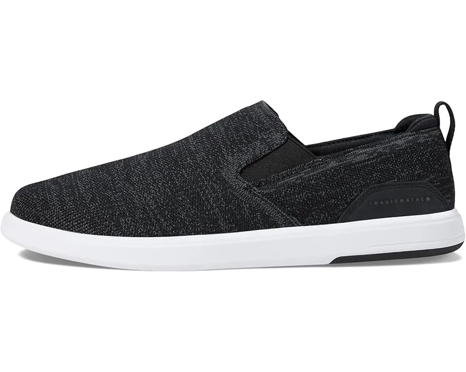 Слипоны TravisMathew The Daily Knit Slip из эластичного трикотажа