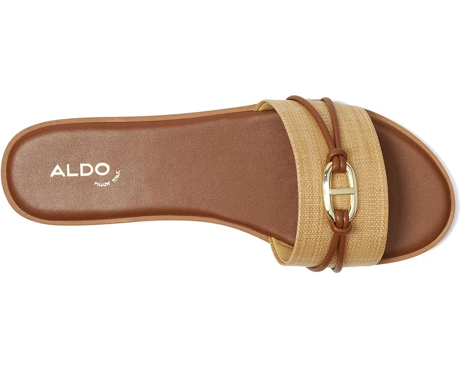 Босоножки ALDO Vasia без застежки с плетеным ремешком и круглым носком