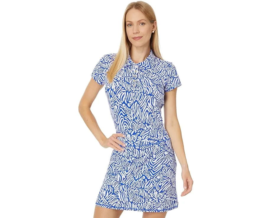 Поло Frida Scallop UPF 50+ от Lilly Pulitzer с защитой от ультрафиолета