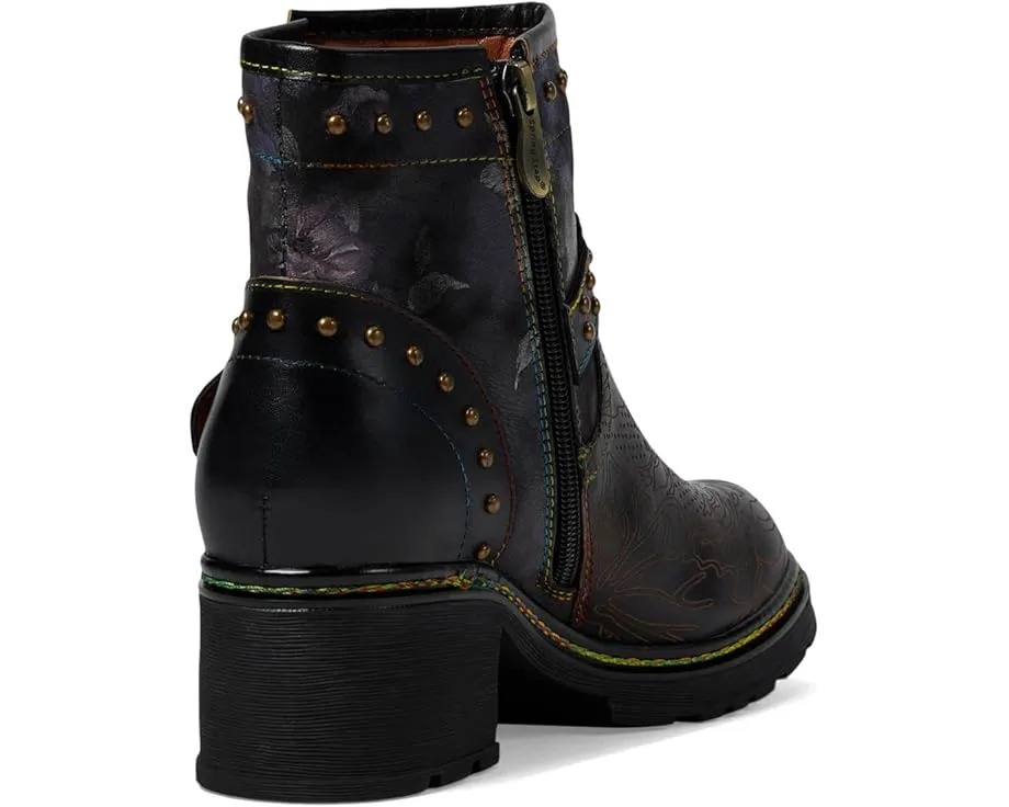 L'Artiste by Spring Step Ботинки Branchout с цветочным принтом и квадратным каблуком