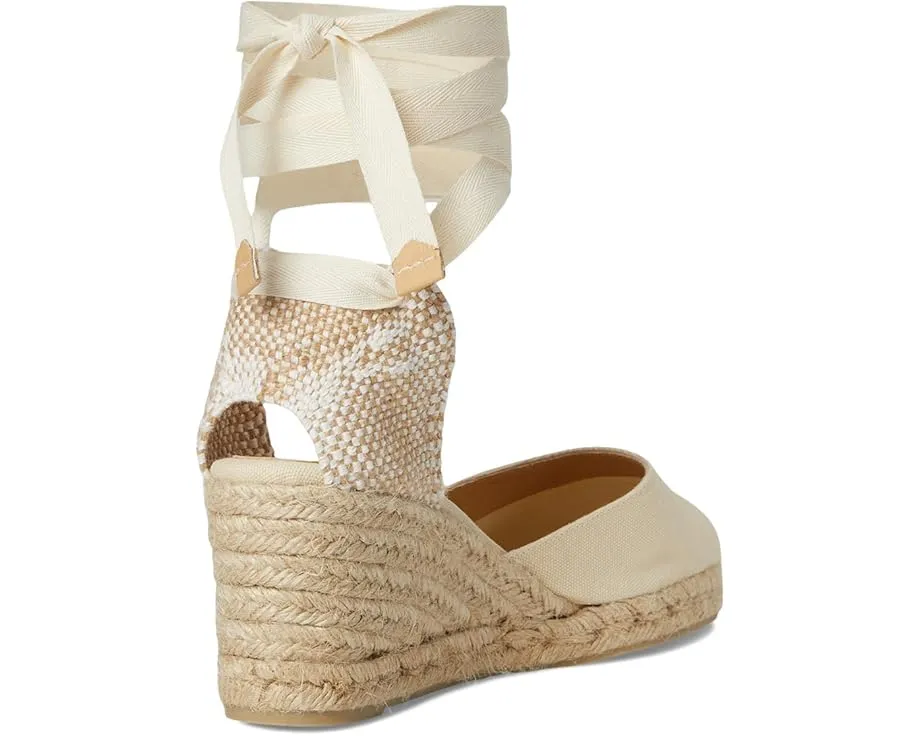 Эспадрильи CASTANER Carina на платформе с закрытым носком и каблуком 60 мм