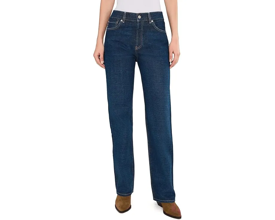 Джинсы Sydney Mid-Rise Stovepipe с узким прямым кроем и средней посадкой в цвете Recoup