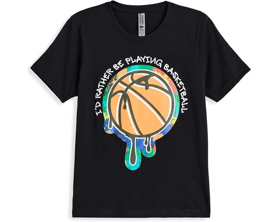 Basketball Short Sleeve T-Shirt - Graffiti (Little Kid)