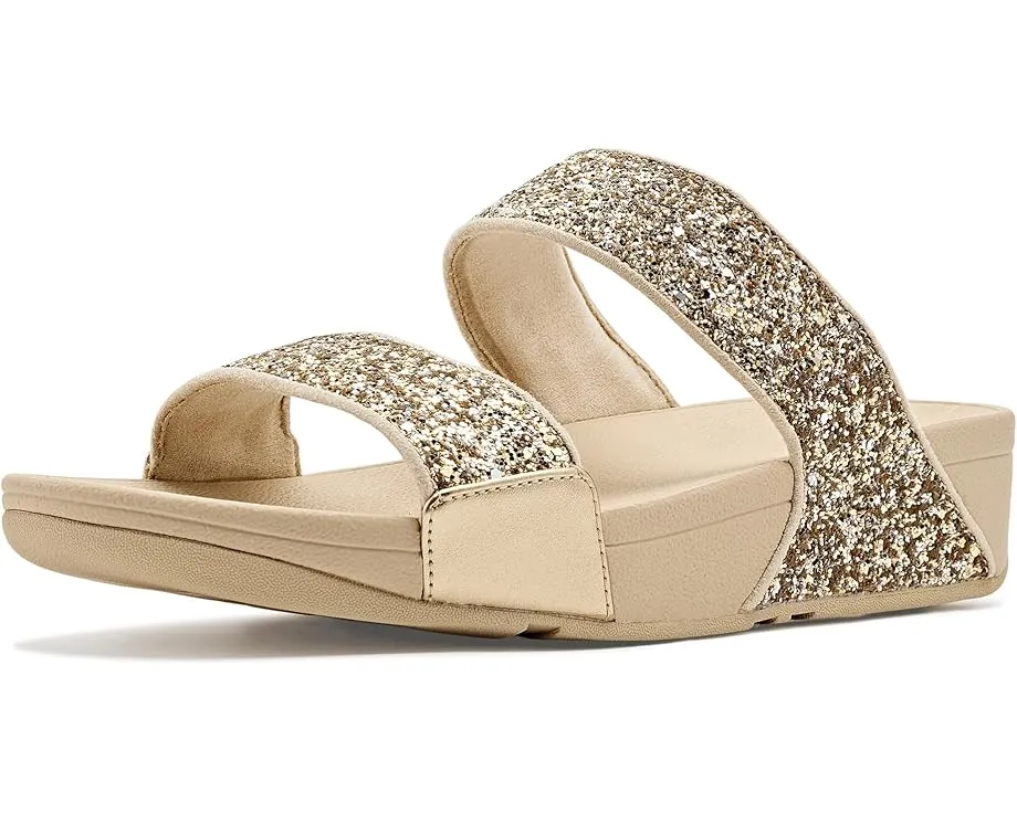 FitFlop слайды Lulu Multi-Tonal Glitter с микроволокном и амортизацией