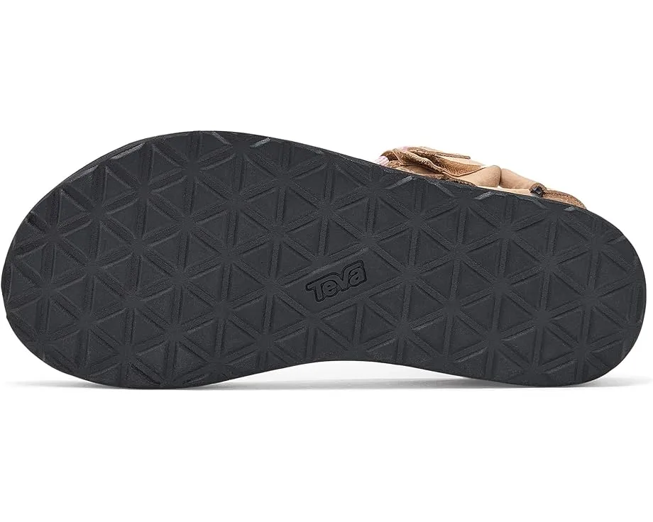 Кожаные сандалии Teva Midform Universal Knotted с деталями из альпинистской верёвки