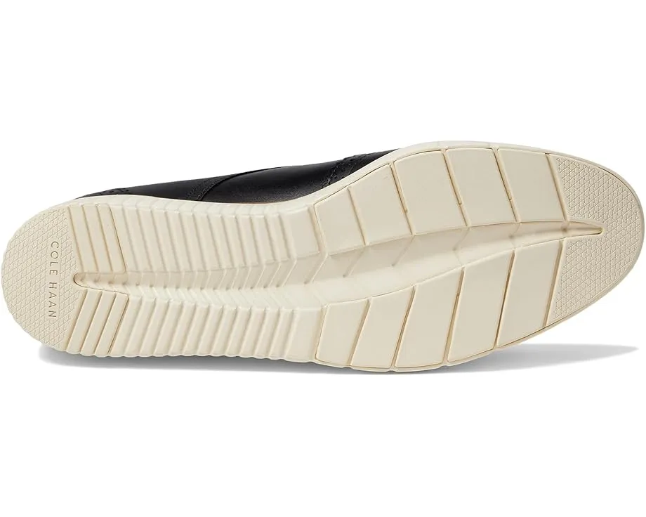 Оксфорды Grand City Platform на платформе из кожи с перфорацией