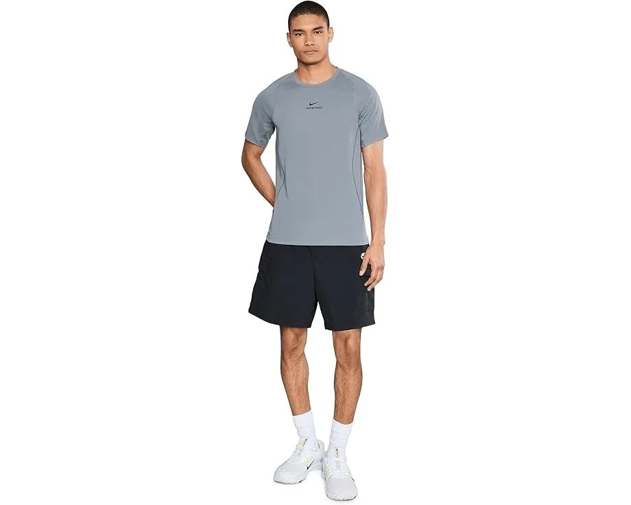Топ Nike Pro Training Dri-FIT с коротким рукавом и сетчатыми вставками