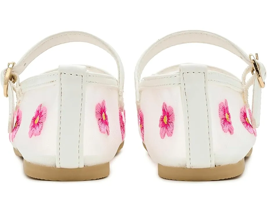 Сандалии с сеткой и цветочным принтом от Janie and Jack