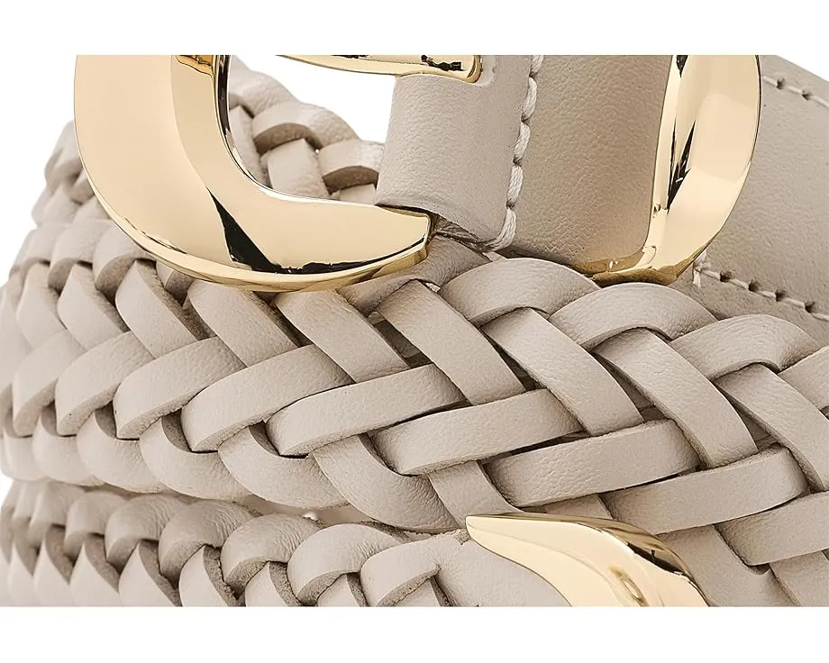 Кожаный ремень Madewell Lucie с плетеным дизайном