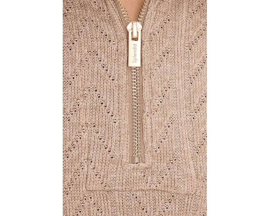 Свитер Splendid Sweatersoft с молнией на четверть
