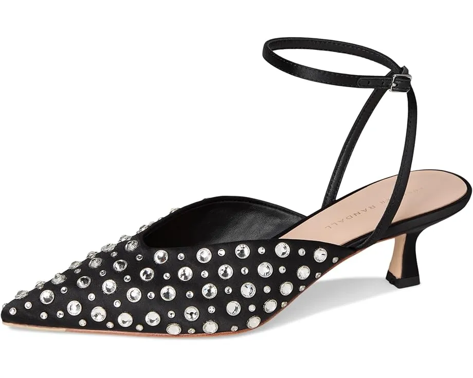 Босоножки Rio Smocked Kitten Heel на низком каблуке с острым носком Loeffler Randall