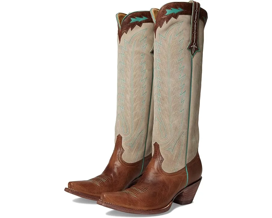 Кожаные сапоги Old Gringo Yuctan с квадратным носком и блочным каблуком