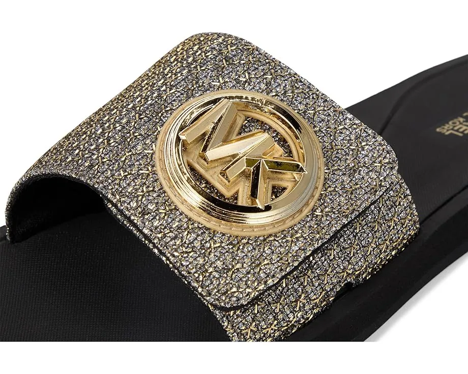 Сланцы MICHAEL Michael Kors с амулетом и мягкой стелькой