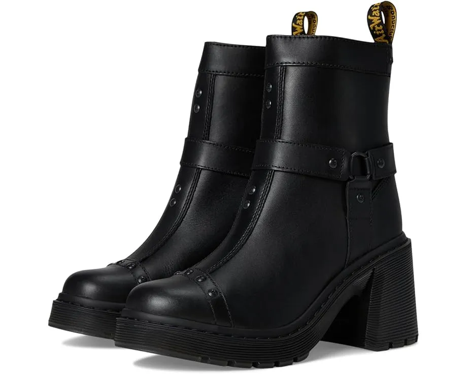 Ботинки Dr. Martens Spence на молнии с ремешками и высоким каблуком