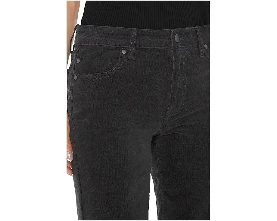 Брюки Liverpool Los Angeles Corduroy Marley Girlfriend Cuffed с манжетами
