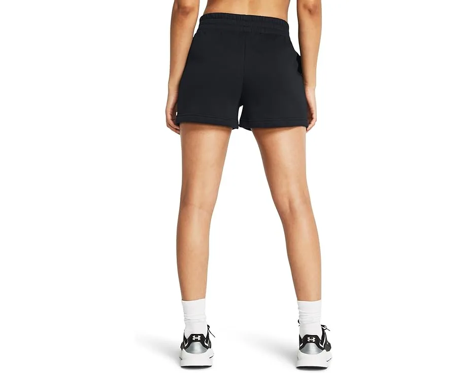 Шорты Under Armour Rival Fleece с эластичным поясом и открытыми карманами