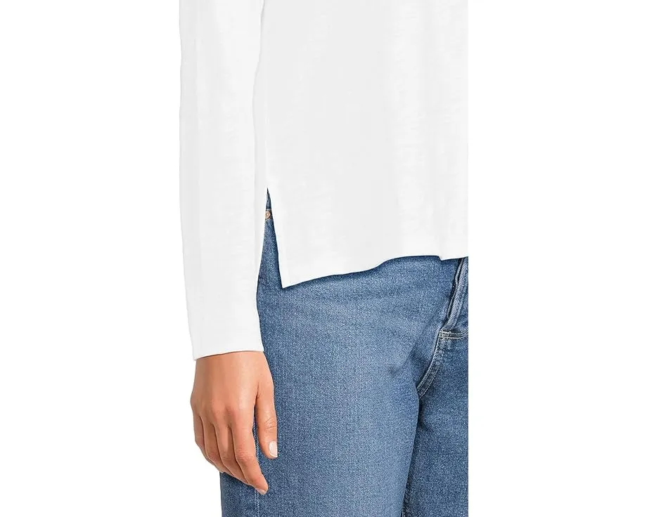 Кардиган Lilla P с удлиненным кроем и шалью из перуанского хлопка