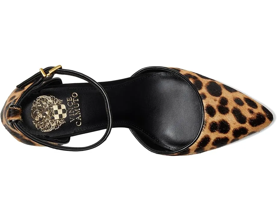 Туфли-лодочки Vince Camuto Hendriy с ремешком на щиколотке и меховым верхом